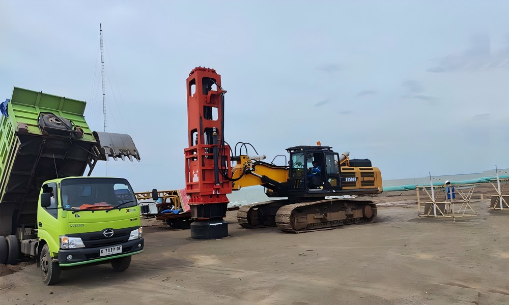 Indonesia Port Construction Project