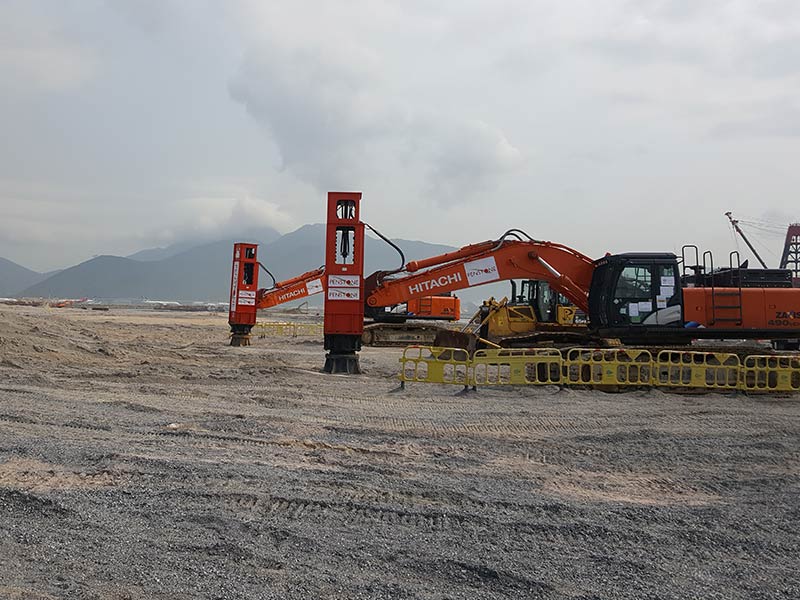 rapid impact compaction machine